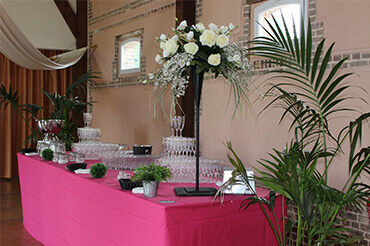 Cocktail apéritif mariage Clos Vaupalière Lecointe Traiteur